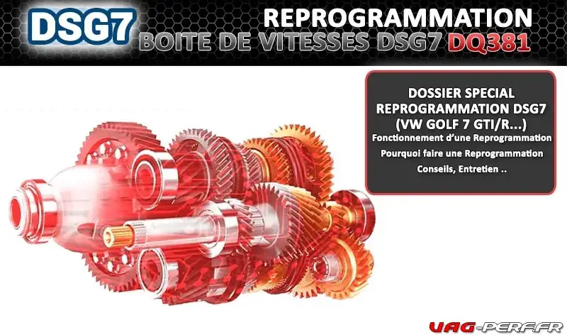 Lire la suite à propos de l’article Reprogrammation Boite de Vitesses DSG S TRONIC à 7 Rapports DQ381 0GC VW GOLF 7R / AUDI S3 8V