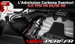 Lire la suite à propos de l’article Kit d’Admission Carbone EVENTURI Audi B8 S4 / S5 3.0TFSI V6