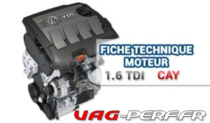 Lire la suite à propos de l’article Le Moteur Volkswagen 1.6 TDI 105cv/250Nm (CAYA CAYB CAYC)