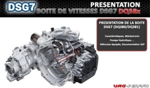 Lire la suite à propos de l’article Présentation des Boites de Vitesses DSG7 DQ380 et DQ381 pour moteurs transversaux VAG MQB