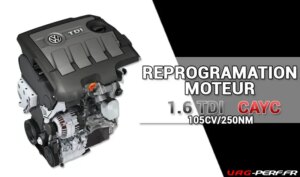 Lire la suite à propos de l’article Reprogrammation moteur Volkswagen Golf 6 (5K) 1.6 TDI 105cv/250Nm