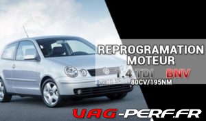 Lire la suite à propos de l’article Reprogrammation moteur Volkswagen Polo (9N3) 1.4 TDI 80cv/195Nm