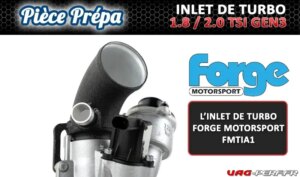 Lire la suite à propos de l’article L’Inlet de Turbo Forge Motorsport pour moteurs 1.8 et 2.0 TSI EA888 GEN3 (FMTIA1)