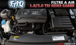 Lire la suite à propos de l’article Tutoriel Remplacement Filtre à Air Moteur 2.0 TSI EA888 GEN3 Volkswagen Golf 7 Gti Golf 7R – Audi S3 8V – Seat Leon III Cupra  – Skoda Octavia III VRS