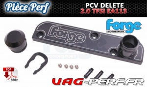 Lire la suite à propos de l’article Le PCV Delete de chez Forge Motorsport pour moteurs VAG 2.0TFSI EA113 FMPCVD1