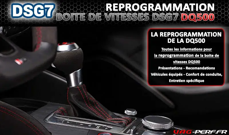 Lire la suite à propos de l’article La Reprogrammation de la boite DSG 7 DQ500 (Audi TTRS, Audi RS3, RSQ3 et Volkswagen Tiguan)