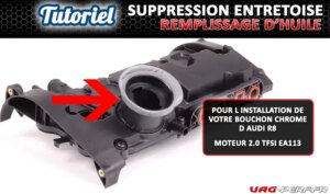 Lire la suite à propos de l’article Tutoriel : Suppression de l’entretoise de remplissage d’huile moteur 2.0 TFSI EA113