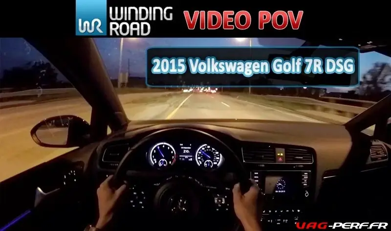 Lire la suite à propos de l’article 2015 Volkswagen Golf R (DSG) – WR TV POV Night Drive