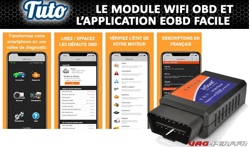You are currently viewing La lecture des codes moteur avec l’application EOBD Facile et un module Bluetooth OBD II Veepeak