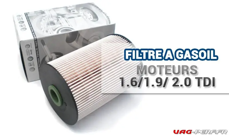 Lire la suite à propos de l’article Le Filtre à gasoil pour moteurs Diesels 1.6, 1.9 et 2.0 TDI Volkswagen / Audi