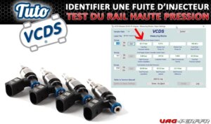 Lire la suite à propos de l’article Comment tester le rail haute pression au VCDS ? (pour savoir si un injecteur fuit par exemple)