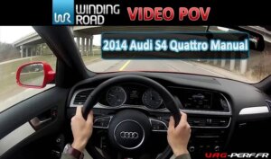 Lire la suite à propos de l’article 2014 Audi S4 Quattro Manual – WR TV POV Test Drive 2/2