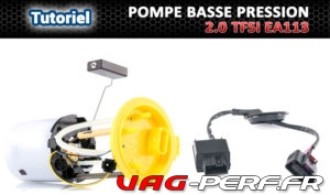 Lire la suite à propos de l’article Comment remplacer la pompe basse pression, son contrôleur et le filtre à essence sur VW GOLF 5 Gti et moteurs 2.0 TFSI EA113 N
