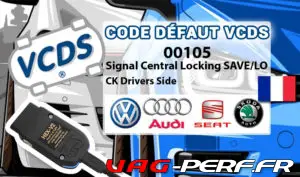 Lire la suite à propos de l’article Code Défaut – 00105 Signal Central Locking SAVE/LOCK Drivers Side