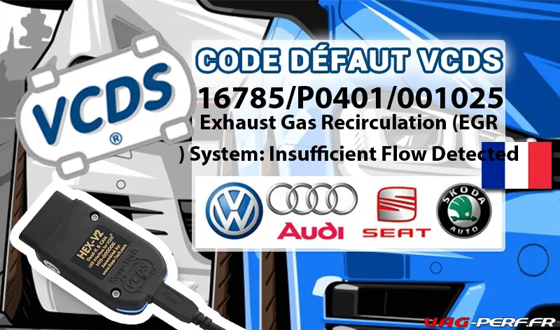 Lire la suite à propos de l’article Code Défaut p0401 – 16785/P0401/001025 Exhaust Gas Recirculation (EGR) System: Insufficient Flow Detected