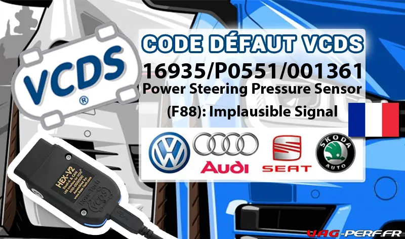 You are currently viewing Code Défaut – 16935/P0551/001361 Power Steering Pressure Sensor (F88): Implausible Signal (Capteur de pression de direction assistée (F88) : Signal non plausible)