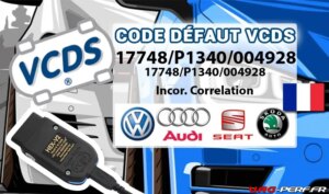 Lire la suite à propos de l’article Code Défaut – 17748/P1340/004928 Camshaft Position Sensor (G40) / Engine Speed Sensor (G28): Incor. Correlation