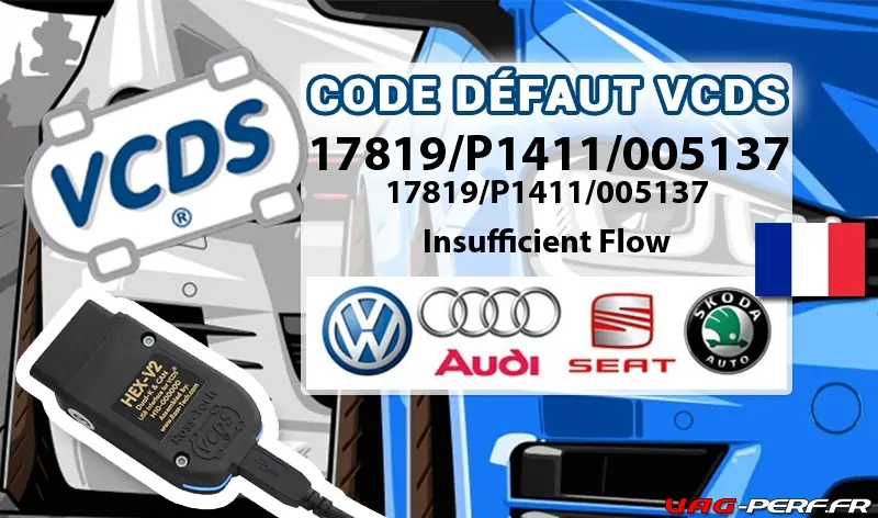You are currently viewing Code Défaut – 17819/P1411/005137 Secondary Air Injection System; Bank 2: Insufficient Flow