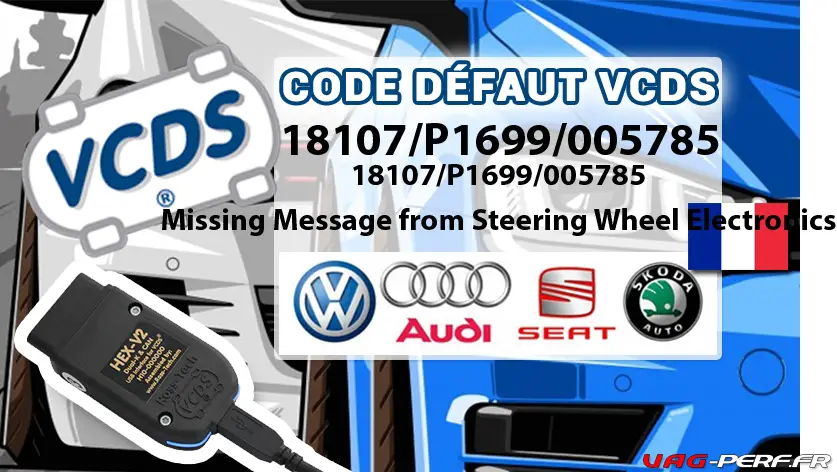 You are currently viewing Code Défaut – 18107/P1699/005785 Powertrain Data Bus: Missing Message from Steering Wheel Electronics