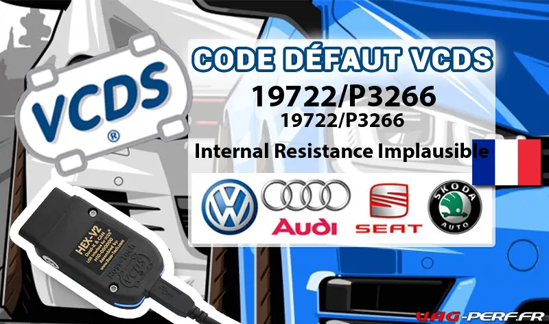 Lire la suite à propos de l’article Code Défaut – 19722/P3266 Oxygen (Lambda) Sensor B1 S1: Internal Resistance Implausible