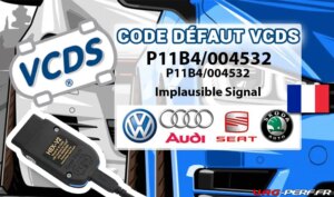 Lire la suite à propos de l’article Code Défaut – P11B4/004532 Cam Adjustment Actuator B; Cylinder 5: Implausible Signal