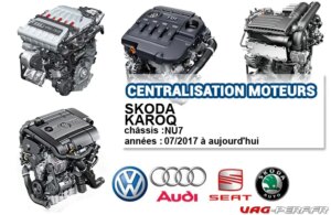 Lire la suite à propos de l’article Liste des moteurs sur SKODA KAROQ à partir de 07/2017