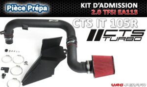 Lire la suite à propos de l’article Admission CTS Turbo pour S3 8P / Golf 5 GTI / Golf 6 R / Leon 2 Cupra 2.0 TFSI CTS-IT-105R