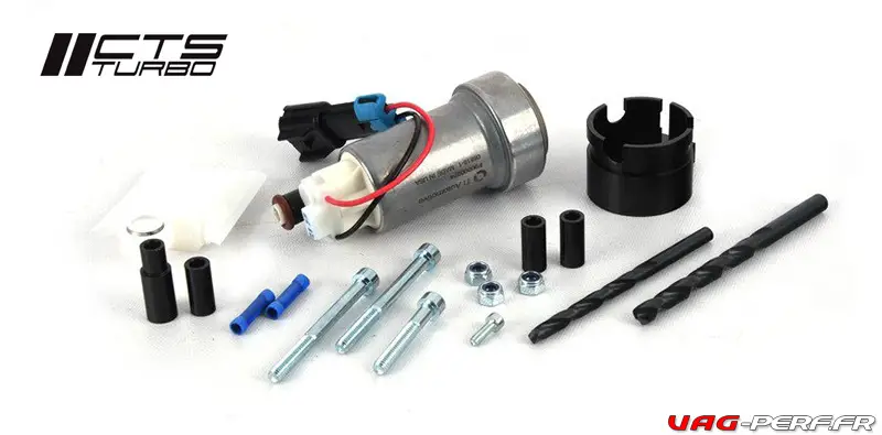 Lire la suite à propos de l’article Pompe à essence basse pression CTS Turbo pour Golf 7 GTI / Golf 7 R / Leon 3 Cupra / S3 8V – 2.0 TFSI EA888.3 – CTS-FPK-004-450