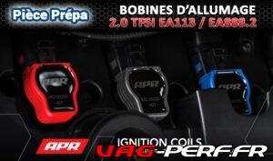 Lire la suite à propos de l’article Les bobines renforcées APR pour moteur 2.0 TFSI EA113 et 2.0 TSI EA888.2