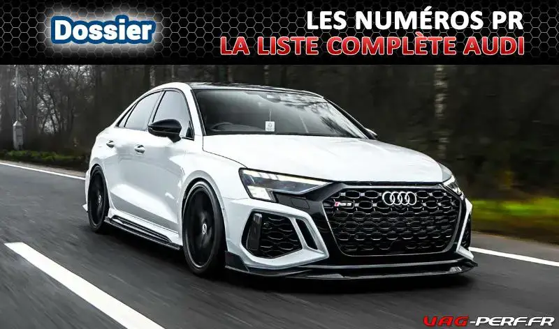 Lire la suite à propos de l’article La Liste Complète des numéros PR AUDI à télécharger