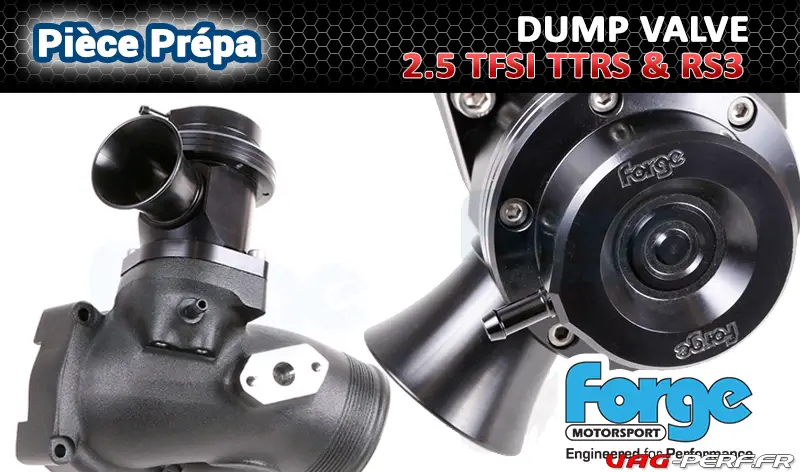 Lire la suite à propos de l’article High Flow Dump Valve pour Audi RS3 8V & TTRS 8S – 2.5 TFSI – FMDV7 – Forge