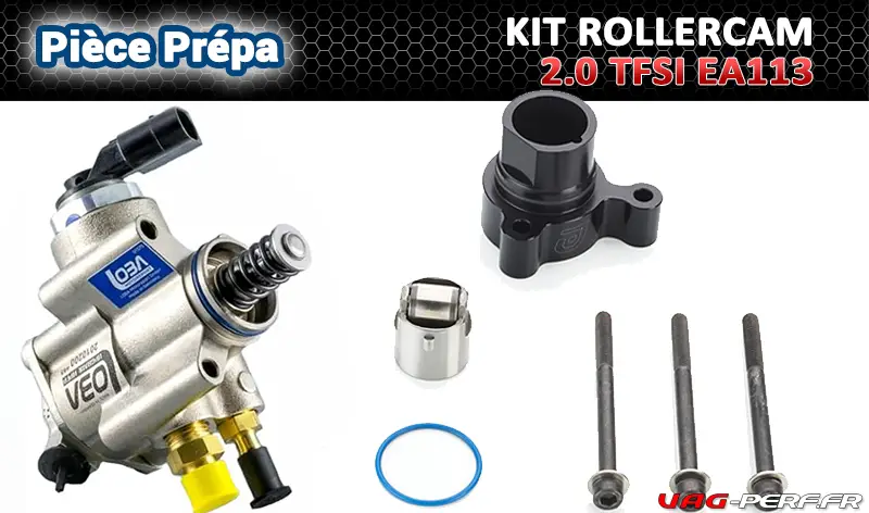 Lire la suite à propos de l’article Le kit de conversion ROLLERCAM pour moteurs 2.0 TFSI EA113