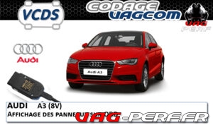 Lire la suite à propos de l’article Audi A3 (8V) – Affichage des panneaux sur OBD – Codage VAGCOM