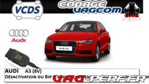 Lire la suite à propos de l’article Audi A3 (8V) – Désactivation du Bip d’enclenchement de l’Audi Parking System