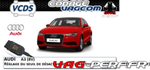 Lire la suite à propos de l’article Audi A3 (8V) – Réglage du seuil de désactivation de l’inactivité du conducteur (Lane Assist)