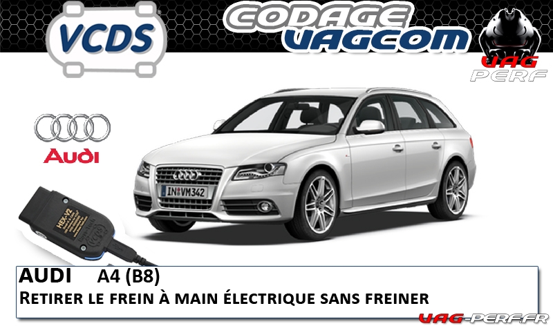 Lire la suite à propos de l’article Audi A4 (B8) – Retirer le frein à main électrique sans freiner