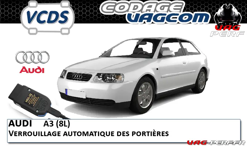 Lire la suite à propos de l’article Audi A3 (8L) – Verrouillage automatique des portières