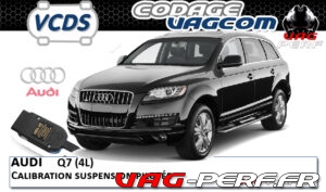 Lire la suite à propos de l’article Audi Q7 (4L) – Calibration suspension pilotée