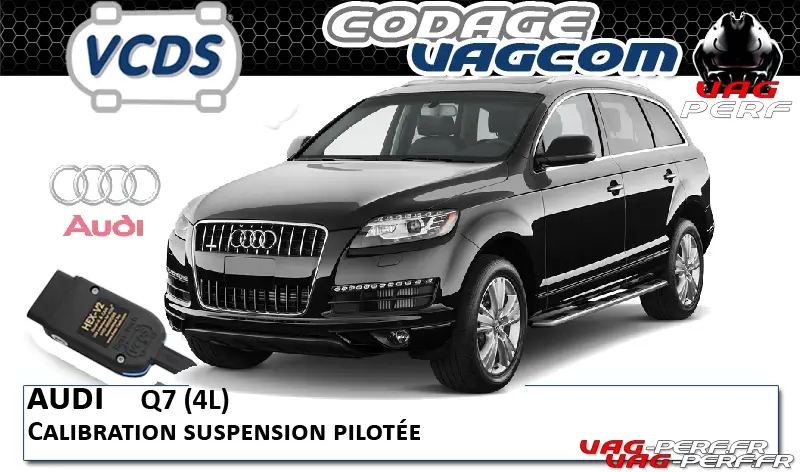 Lire la suite à propos de l’article Audi Q7 (4L) – Calibration suspension pilotée
