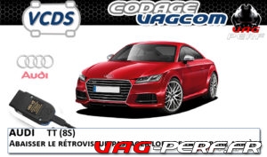 Lire la suite à propos de l’article Audi TT (8S) – Abaisser le rétroviseur passager lors de la marche arrière