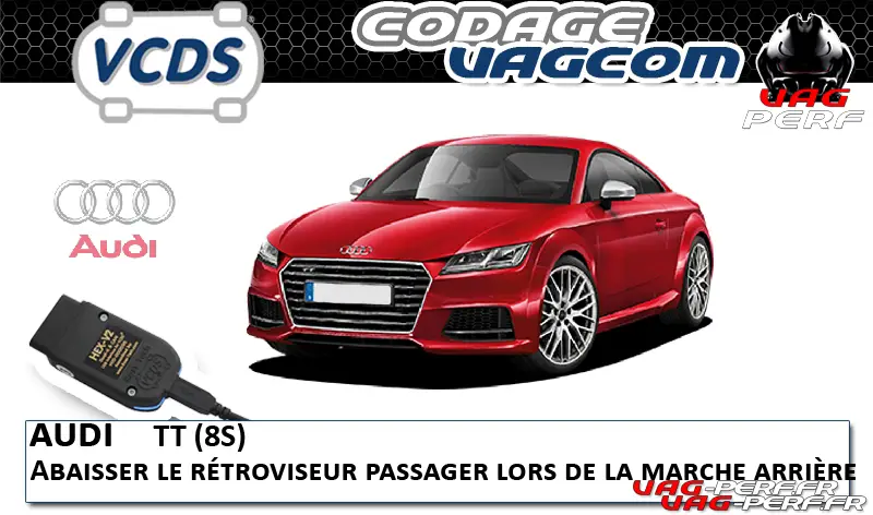 Lire la suite à propos de l’article Audi TT (8S) – Abaisser le rétroviseur passager lors de la marche arrière