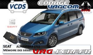Lire la suite à propos de l’article SEAT Alhambra (71) – Mémoire des sièges chauffants
