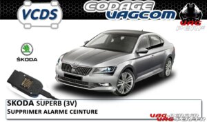Lire la suite à propos de l’article SKODA Superb (3V) – Supprimer alarme ceinture