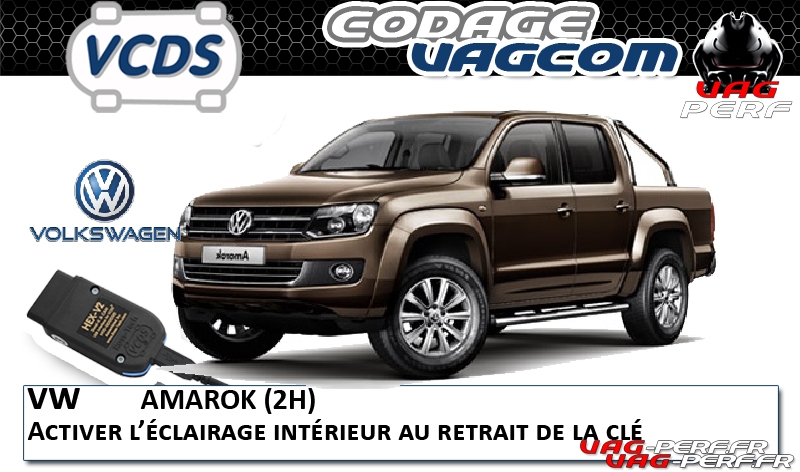 Lire la suite à propos de l’article VW Amarok (2H) – Activer l’éclairage intérieur au retrait de la clé