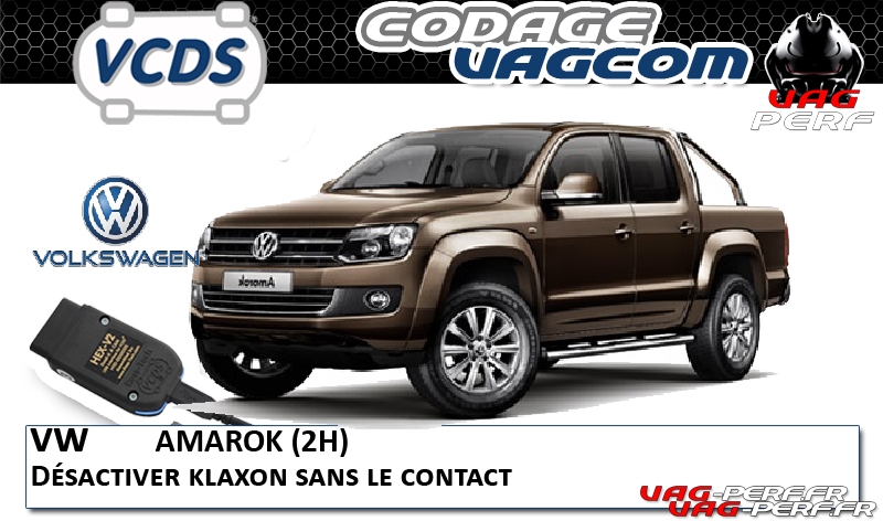 You are currently viewing VW Amarok (2H) – Désactiver le klaxon sans le contact