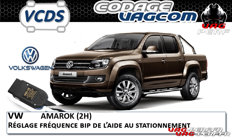You are currently viewing VW Amarok (2H) – Réglage fréquence bip de l’aide au stationnement