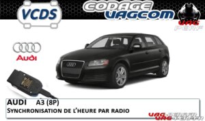 Lire la suite à propos de l’article Audi A3 (8P) – Synchronisation de l’heure par radio- ( Codage VAGCOM )