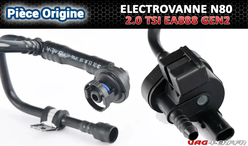Lire la suite à propos de l’article L’électrovane N80 du moteur 2.0 TSI EA888 GEN2 – VW GOLF 6 Gti – Code défaut P0440 & P0441