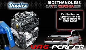 Lire la suite à propos de l’article L’utilisation du bioéthanol E85 sur les moteurs 2.0 TSI EA888 GEN3 (de la conversion FlexFuel jusqu’au Stage 2+ : pièces recommandées, entretien …)
