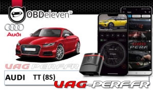 Lire la suite à propos de l’article Le module BT OBDEleven et l’ Audi TT MK3 (8S) : découvrons ce qu’il est possible de faire